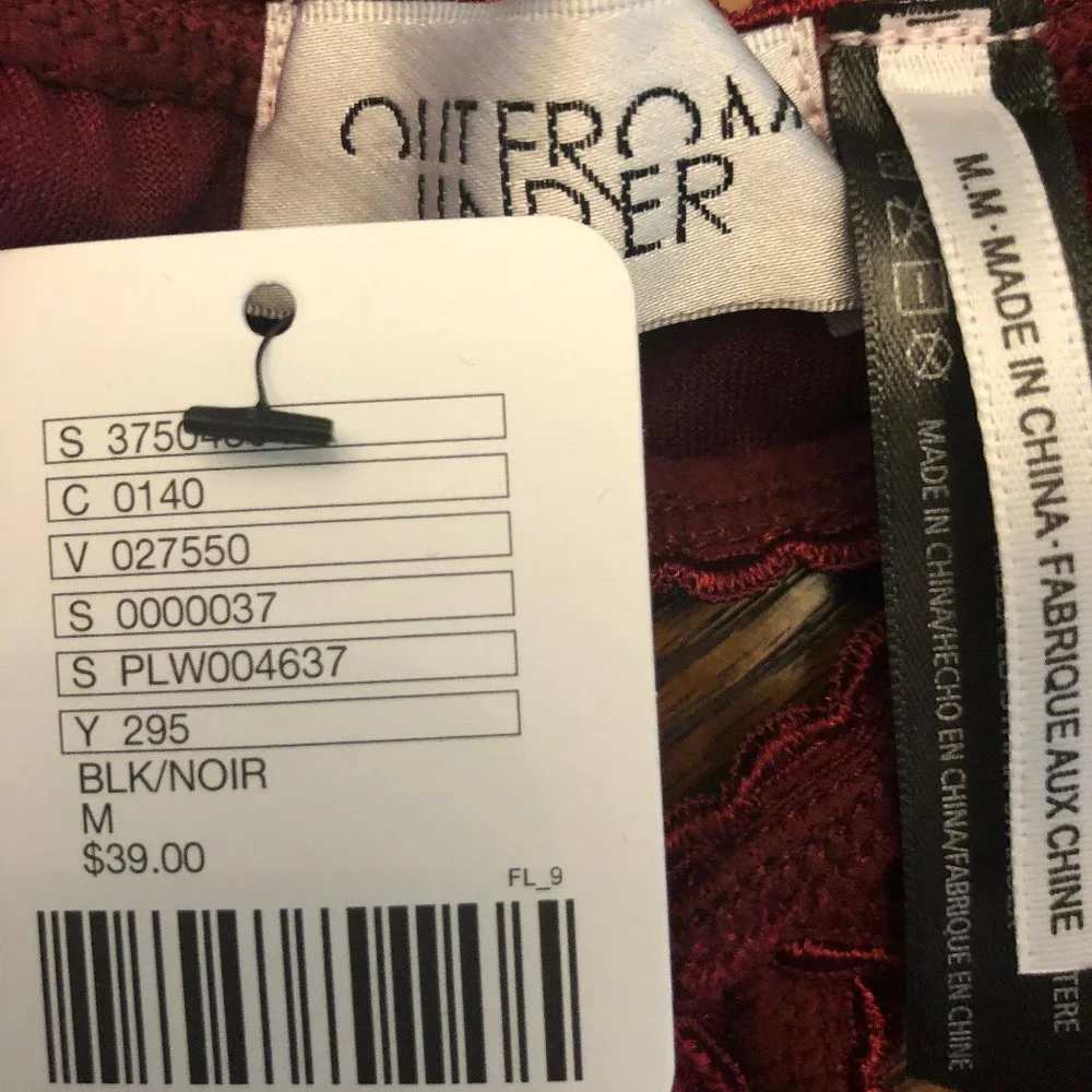 Urban Outfitters Moon + Star Velvet Bralette